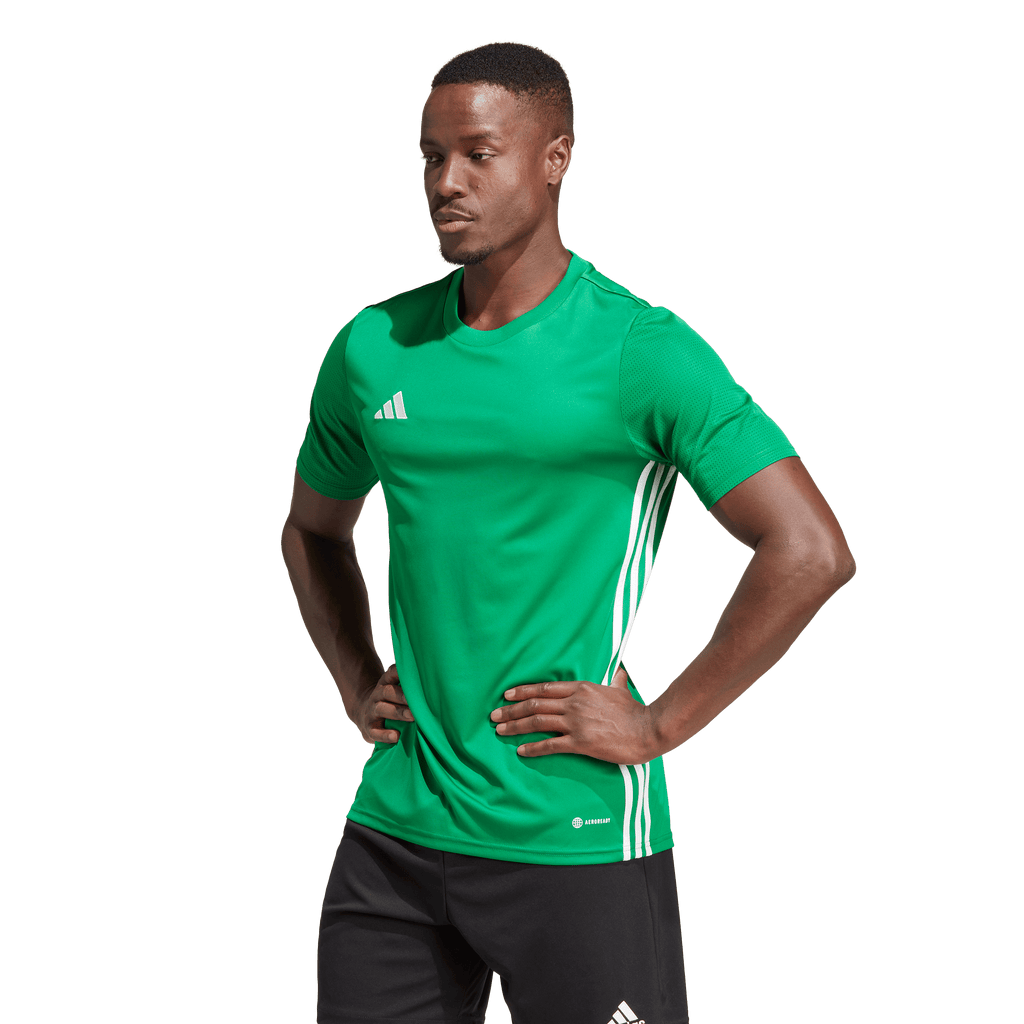 Green adidas soccer jersey deals