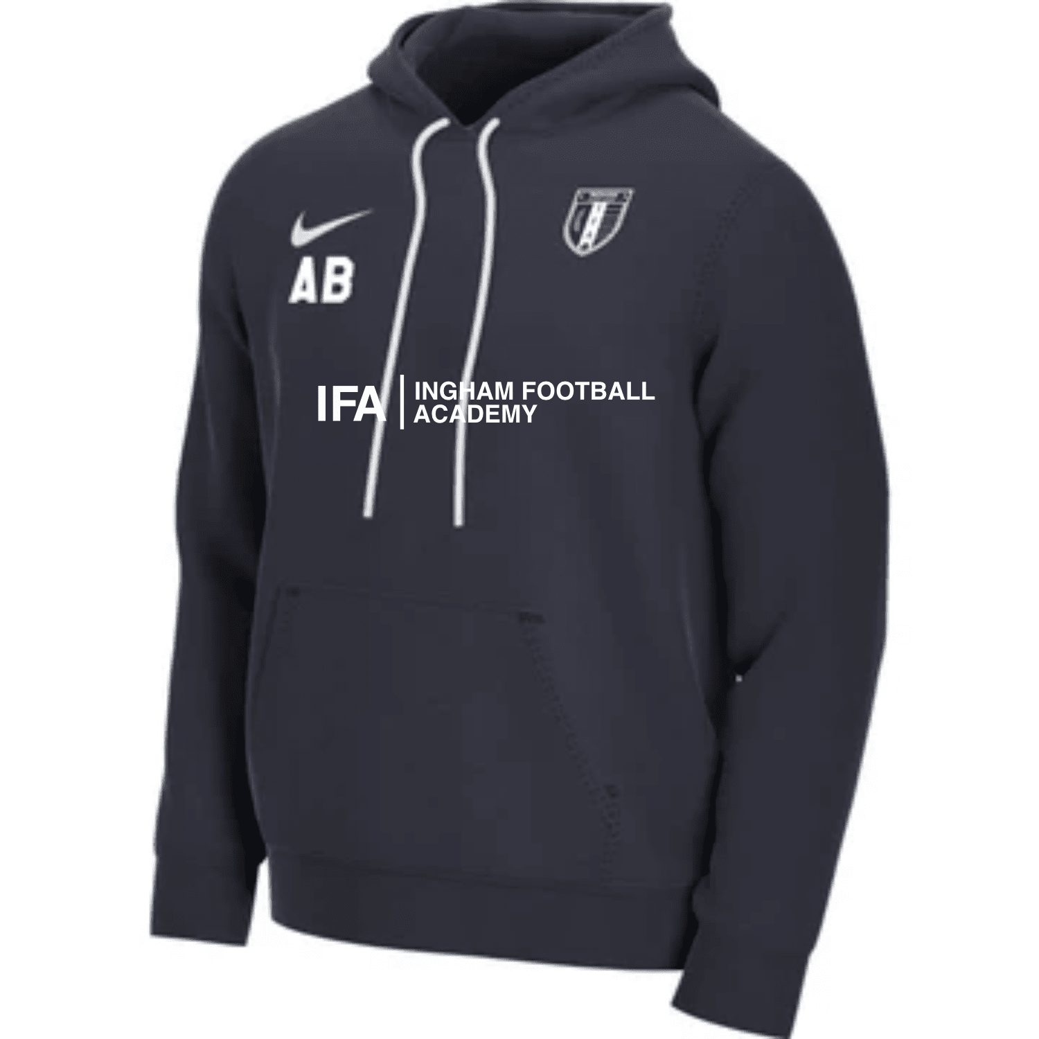 INGHAM FOOTBALL ACADEMY Youth Park 20 Hoodie (CW6896-451) INGHAM FOOTBALL ACADEMY Nike Club Zone