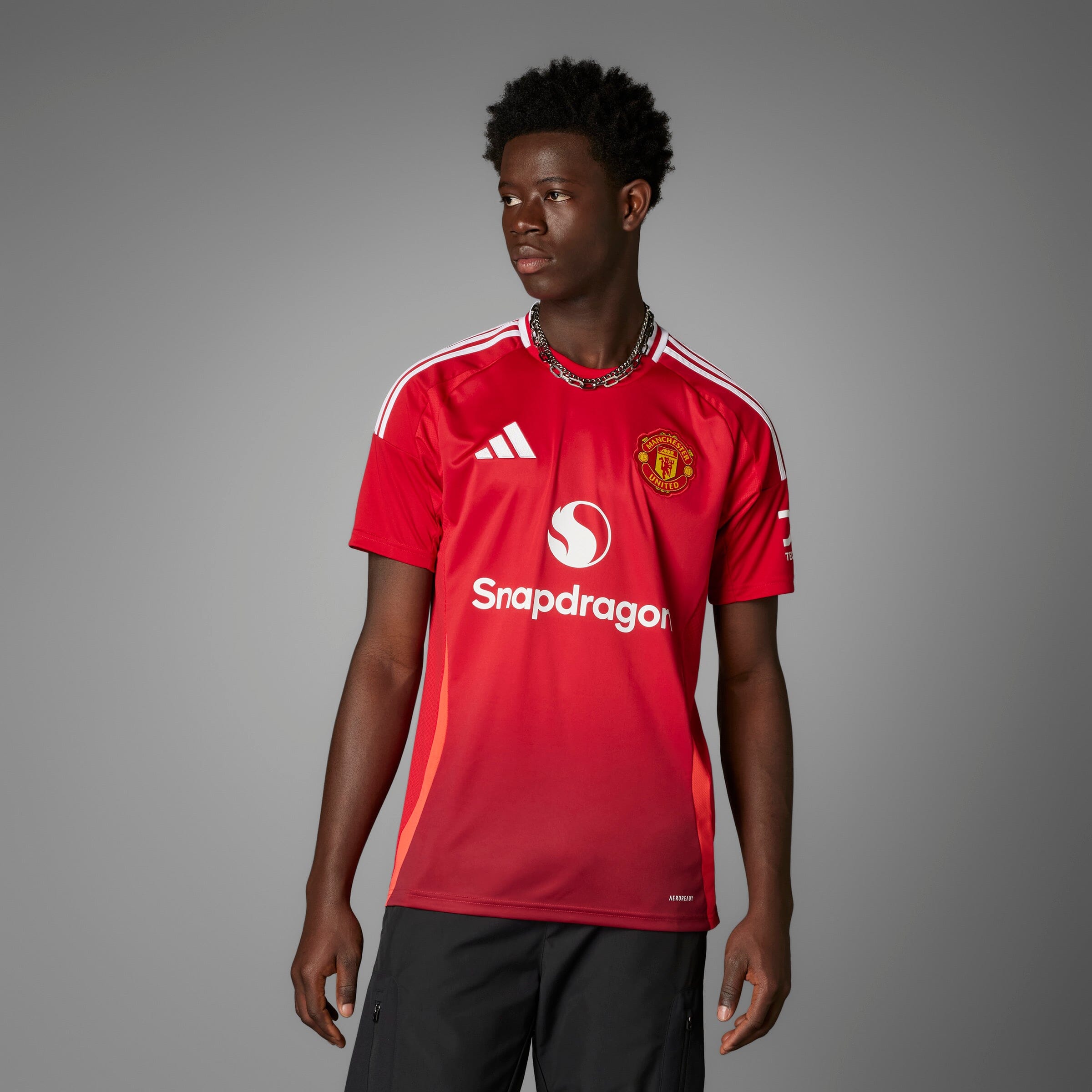 Manchester United 24/25 Home Jersey (IU1397) Licensed Jersey Adidas