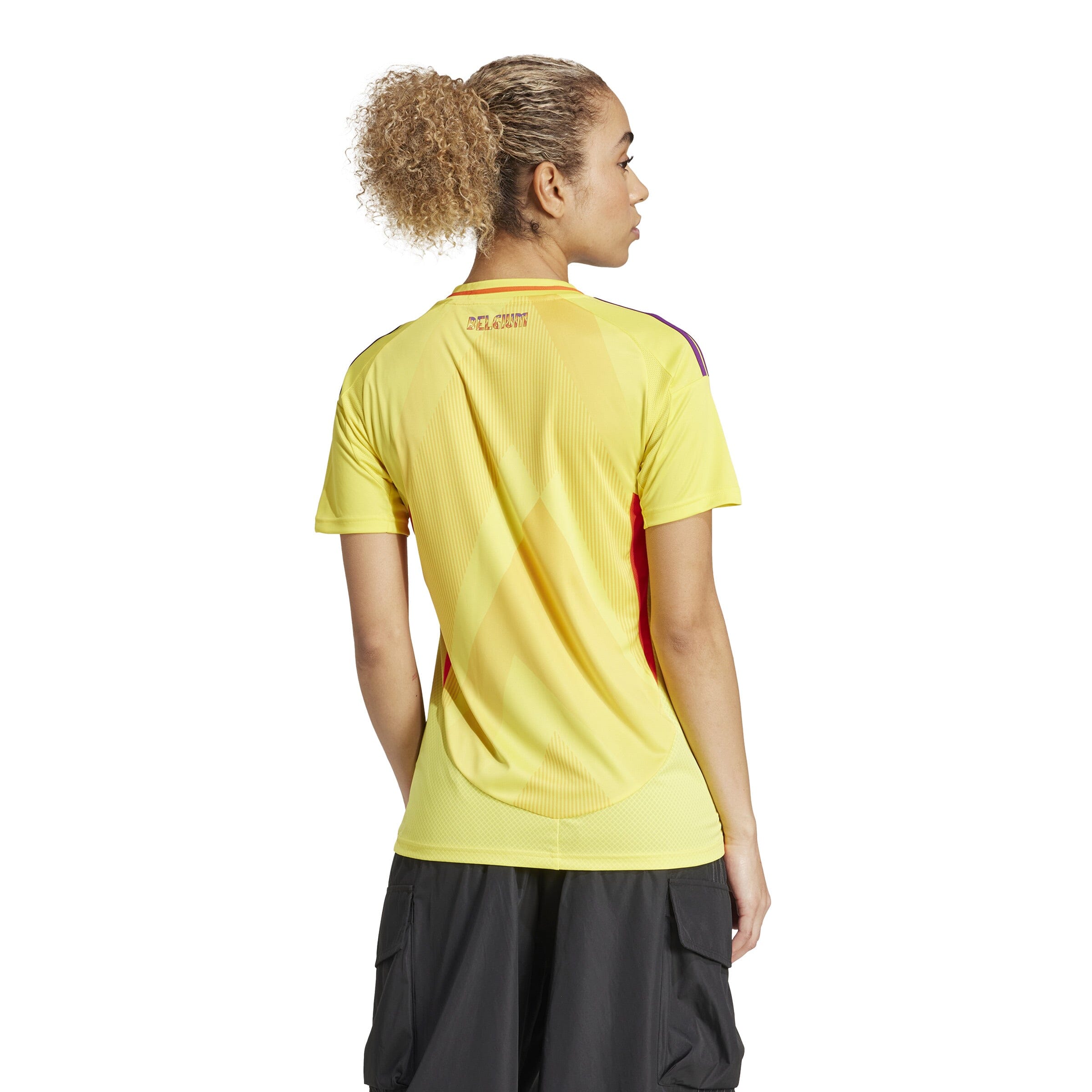 Belgium 2025 Womens Away Jersey - Womens Team (JD7436) Apparel Adidas