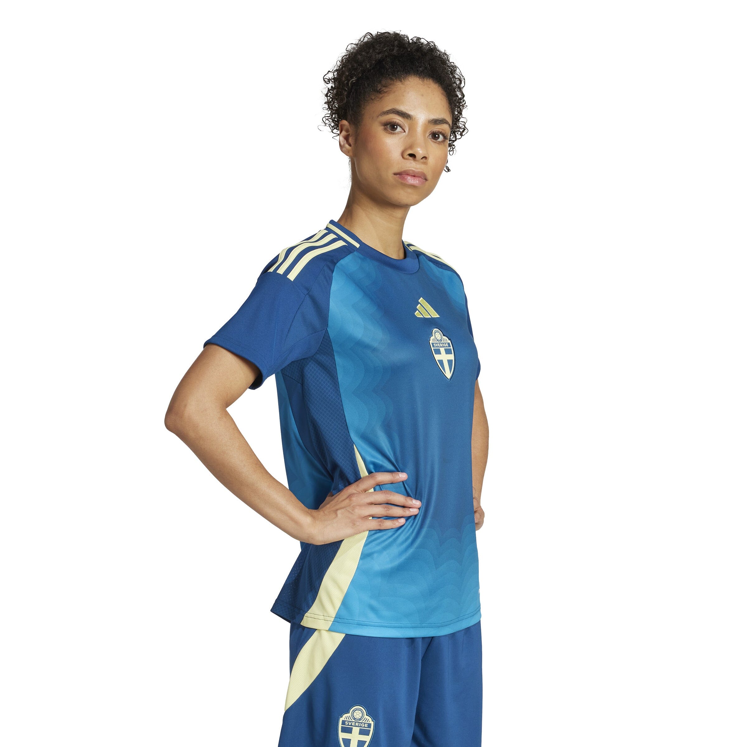 Sweden 2025 Womens Away Jersey - Womens Team (JF0535) Apparel Adidas