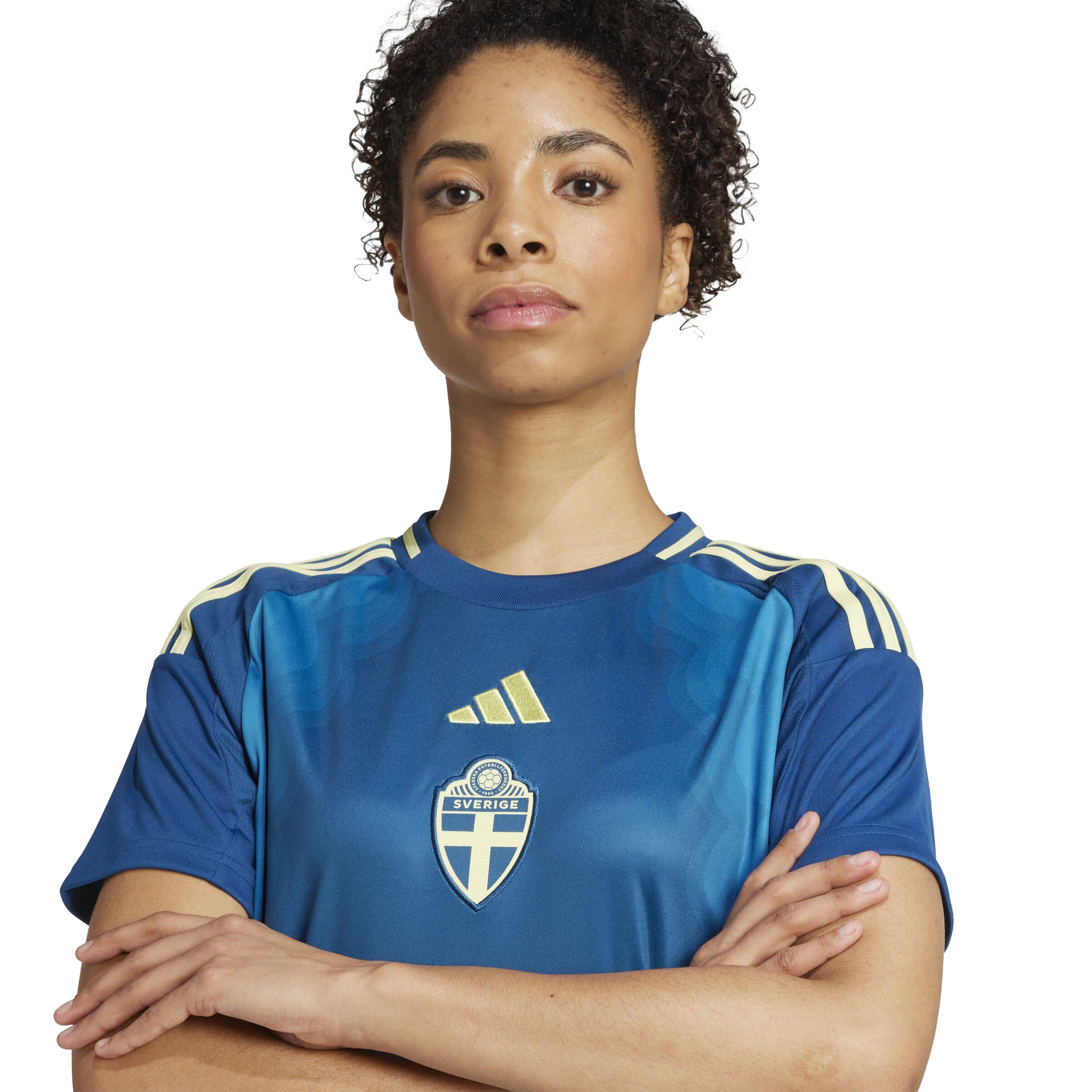 Sweden 2025 Womens Away Jersey - Womens Team (JF0535) Apparel Adidas
