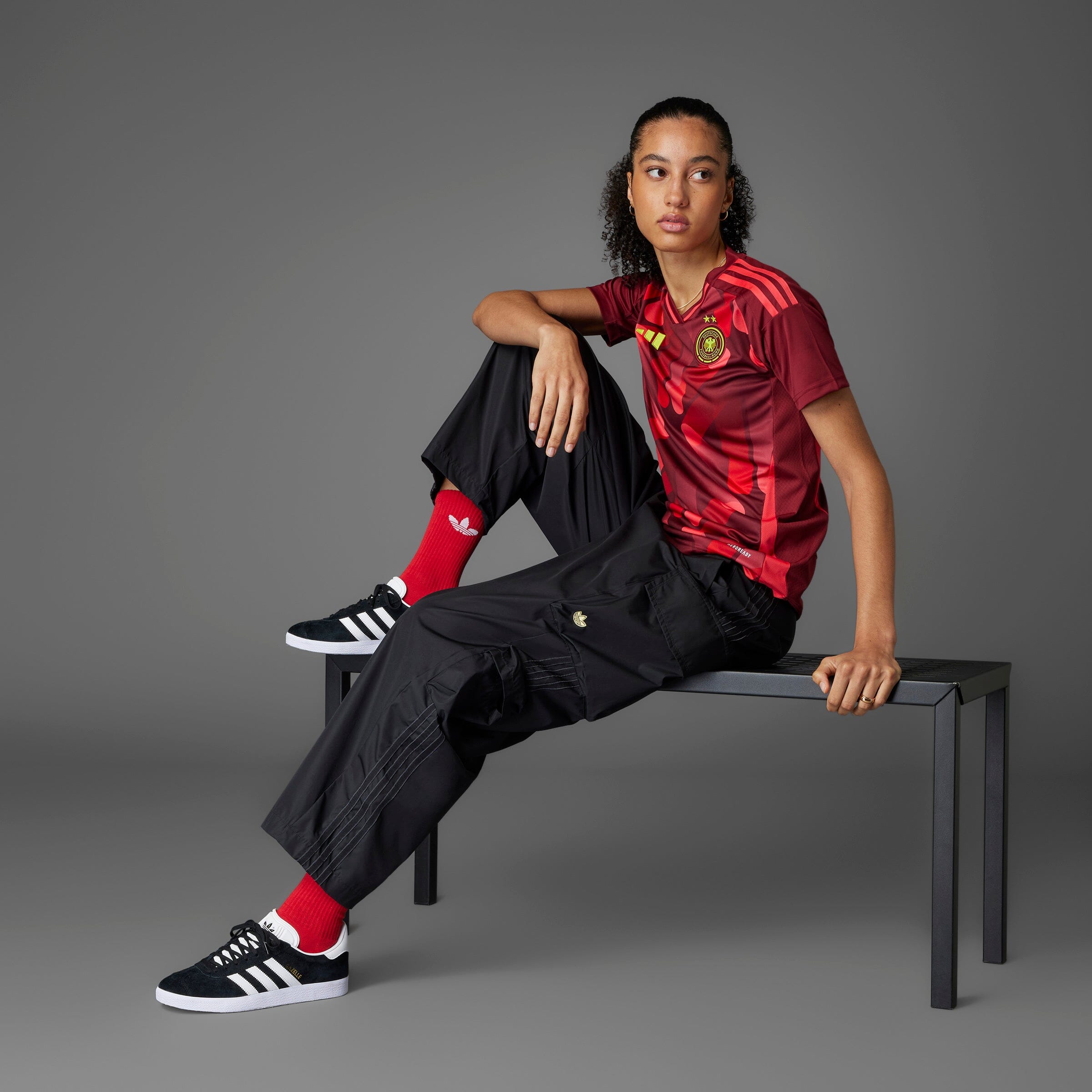 Germany 2025 Womens Away Jersey - Womens Team (JF2607) Apparel Adidas