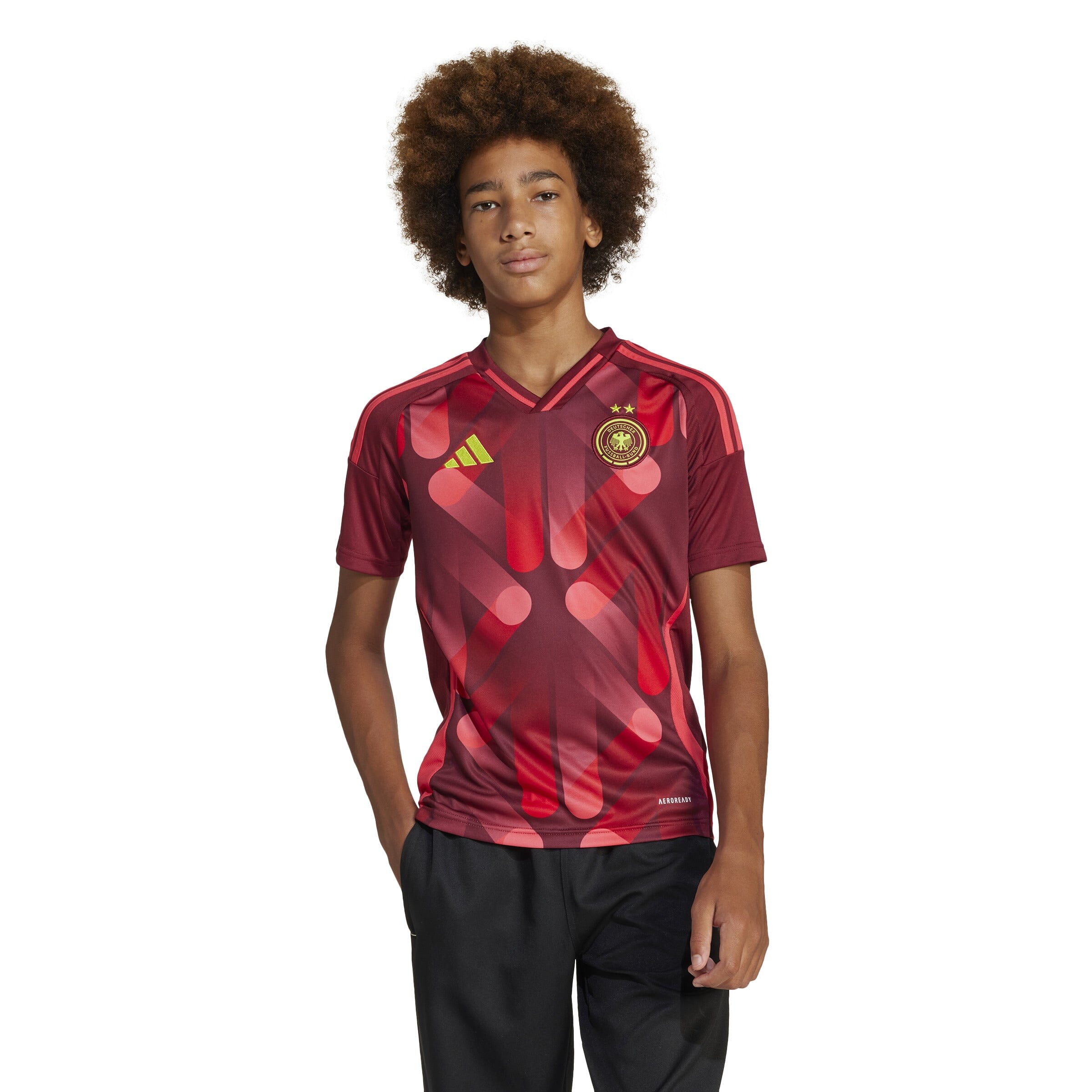 Germany 2025 Away Youth Jersey - Womens Team (JF2608) Apparel Adidas