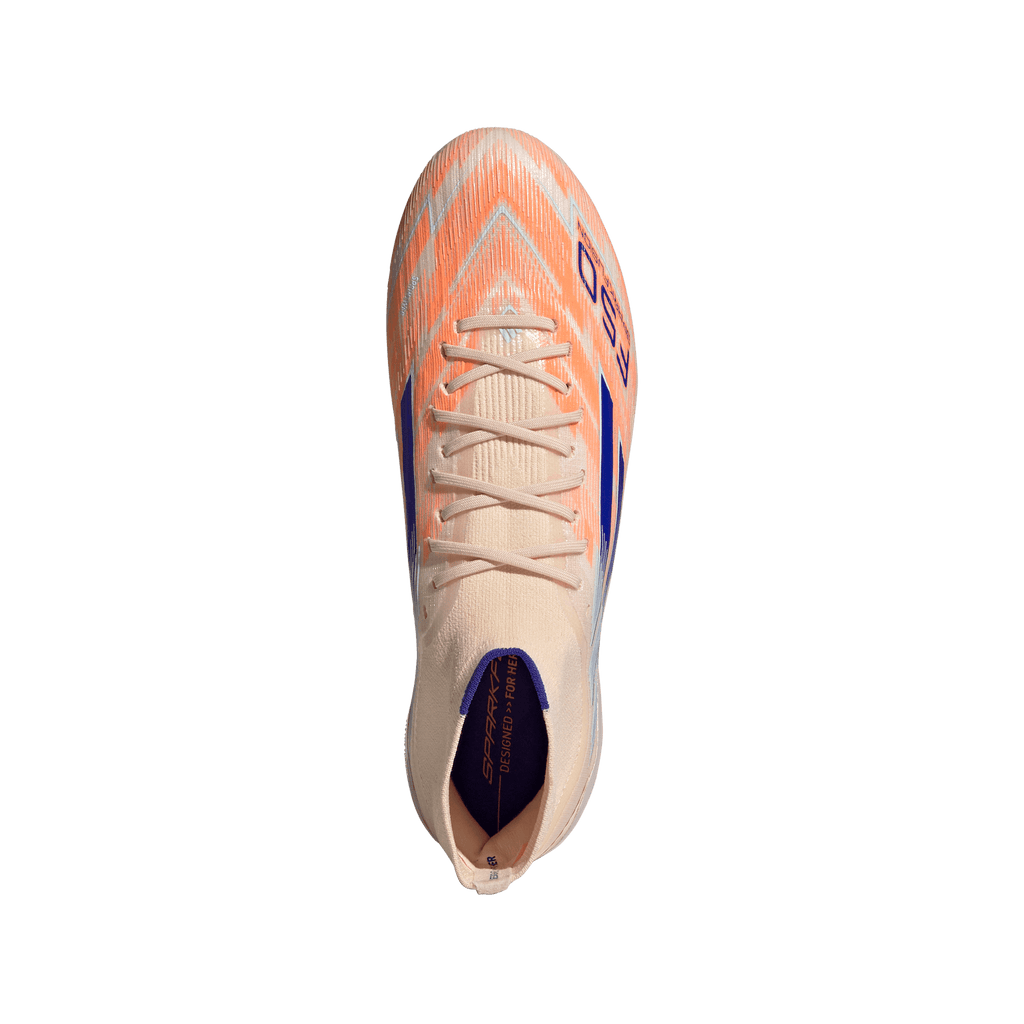 F50 Sparkfusion Elite Mid Women's FG/AG - Coral Blaze Pack (JH7647)