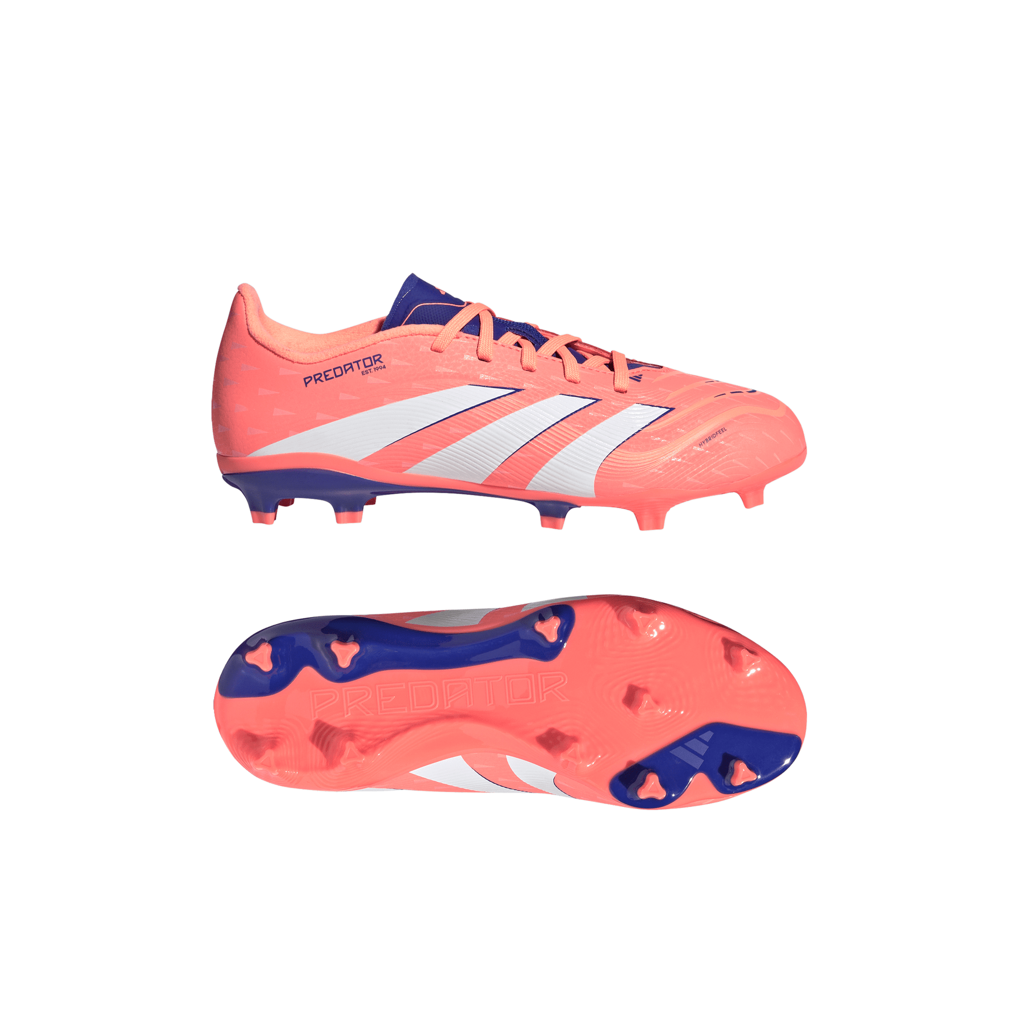 Predator League Youth FG/MG - Coral Blaze Pack (JI1123) | Ultra
