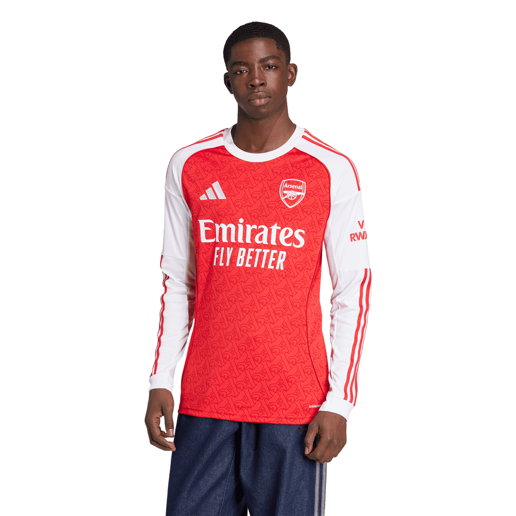 Arsenal 25/26 Long Sleeve Home Jersey (JI9536)