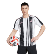 Juventus 25/26 Home Authentic Jersey (JJ4314) Apparel Adidas