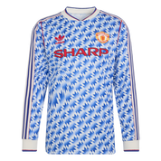 Manchester United 90/92 Long Sleeve Away Jersey (JM5498)