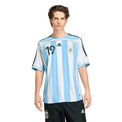 Argentina 2006 Home Jersey #Messi19 (JN3708) Apparel Adidas