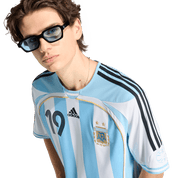 Argentina 2006 Home Jersey #Messi19 (JN3708) Apparel Adidas