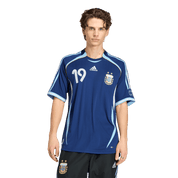 Argentina 2006 Away Jersey #Messi19 (JN3709) Apparel Adidas