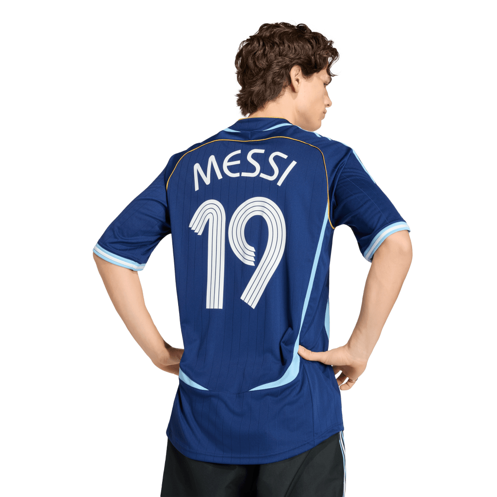 Argentina 2006 Away Jersey #Messi19 (JN3709) Apparel Adidas