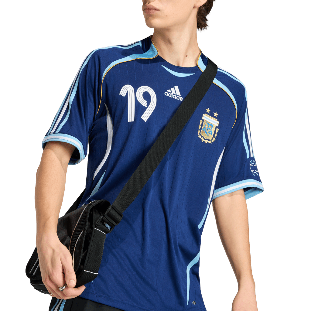 Argentina 2006 Away Jersey #Messi19 (JN3709) Apparel Adidas