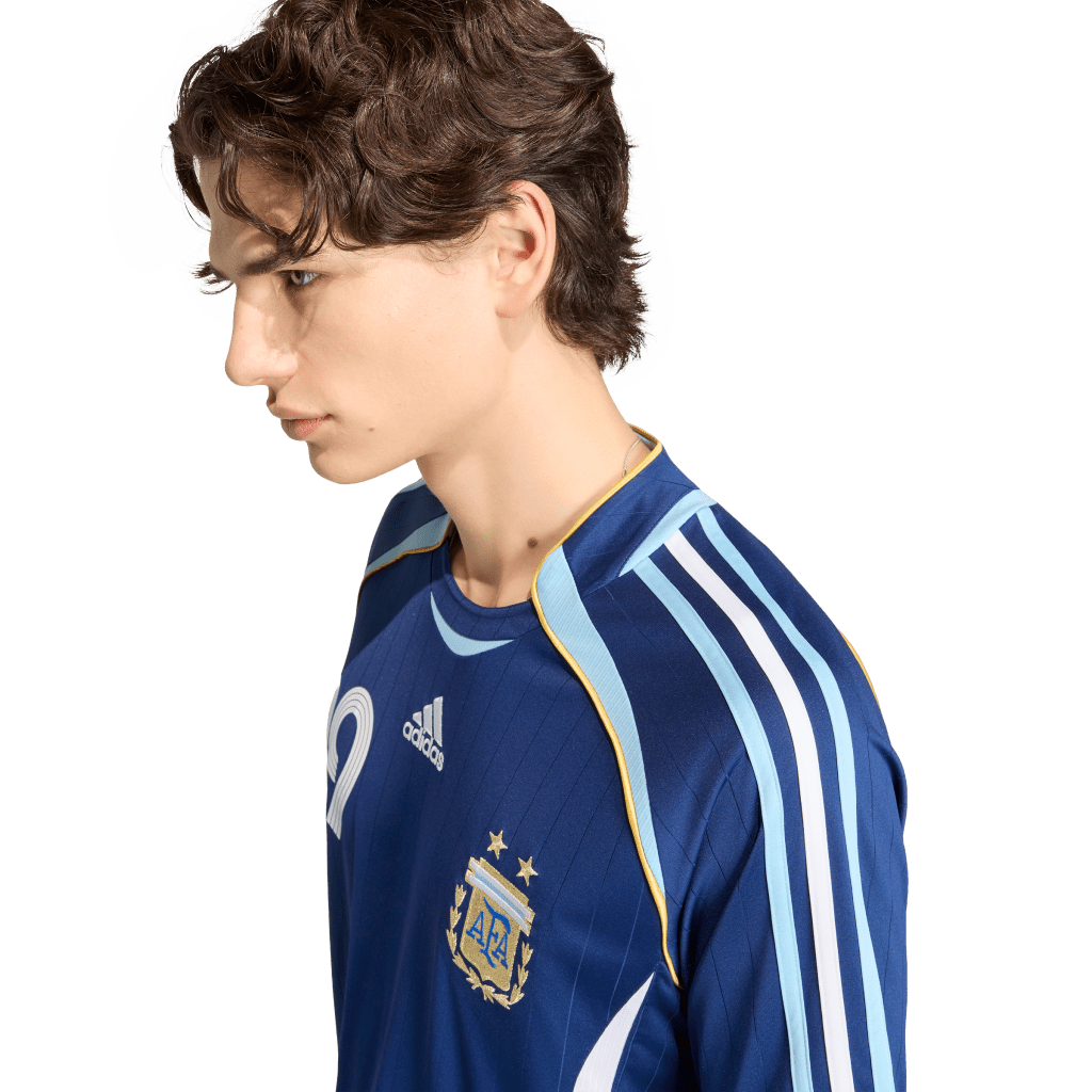 Argentina 2006 Away Jersey #Messi19 (JN3709) Apparel Adidas