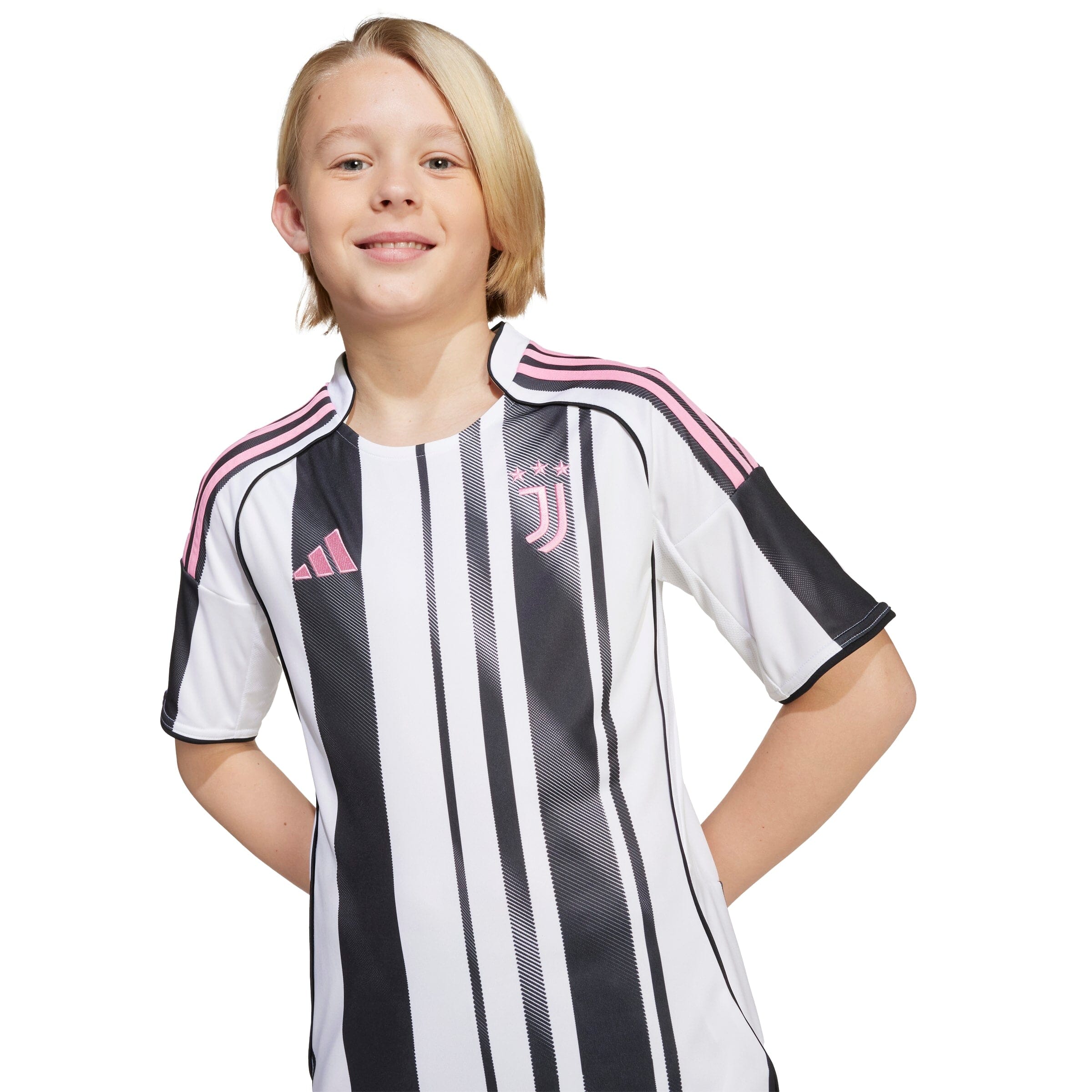 Juventus 25/26 Home Youth Jersey (JN5237) Apparel Adidas