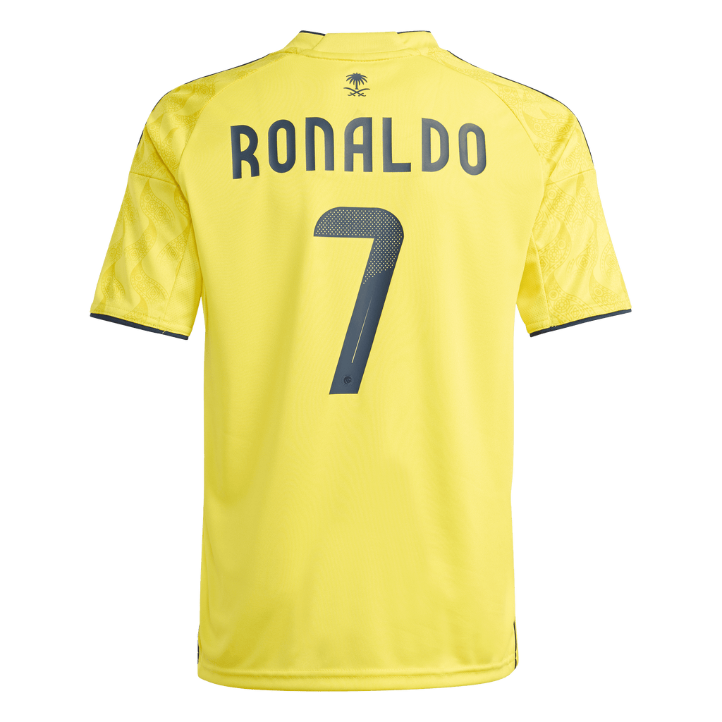 Al Nassr FC 25/26 Home Youth Jersey #Ronaldo7 (JN7981)