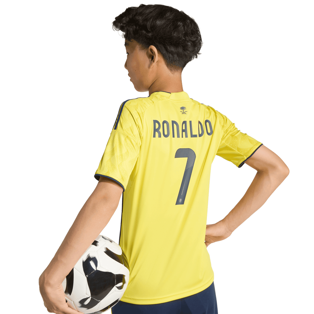 Al Nassr FC 25/26 Home Youth Jersey #Ronaldo7 (JN7981)