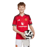 Manchester United 25/26 Home Youth Jersey (JP3013) Apparel Adidas