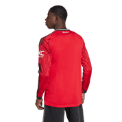Manchester United 25/26 Long Sleeve Home Jersey (JP3037) Apparel Adidas