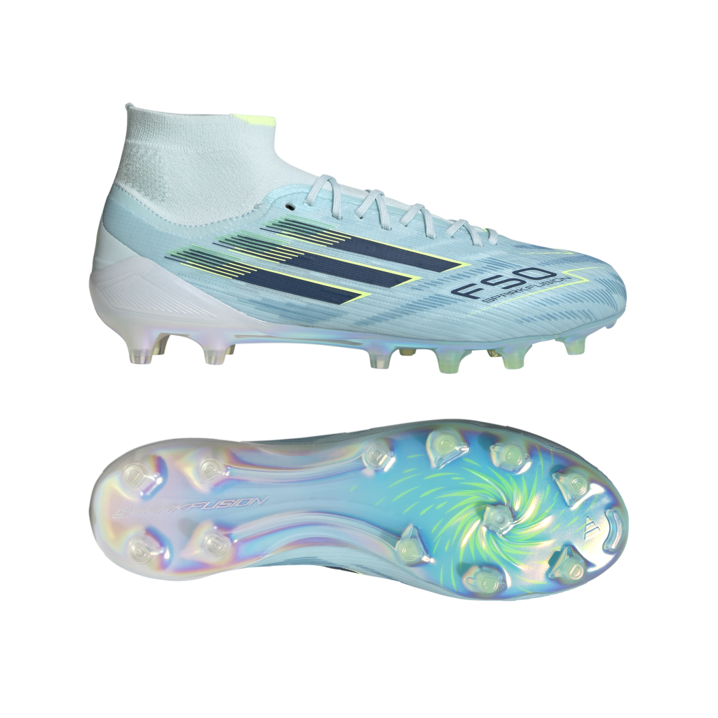 F50 Sparkfusion Elite Mid Women's FG/AG - Ice Cold Precision Pack (JR6476)