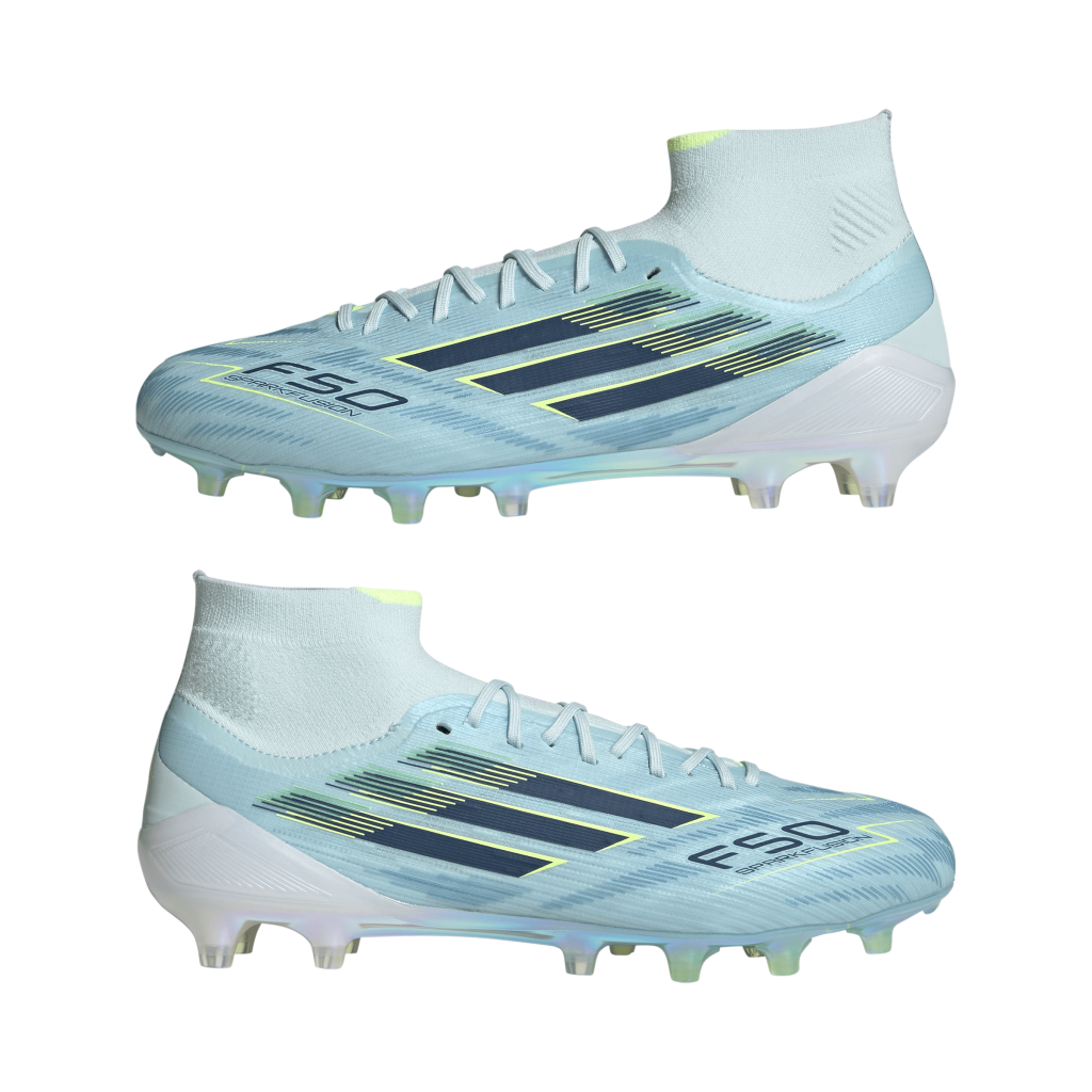 F50 Sparkfusion Elite Mid Women's FG/AG - Ice Cold Precision Pack (JR6476)