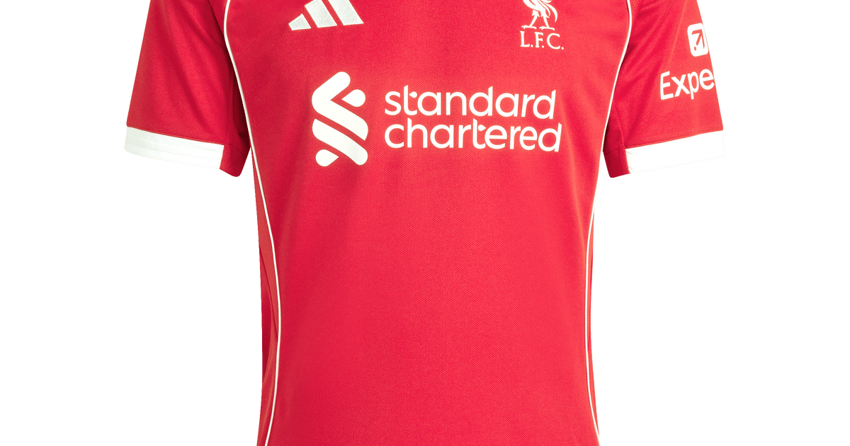 Liverpool FC 25/26 Home Jersey (JV6423) | Ultra Football