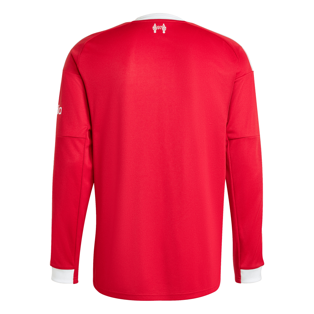 Liverpool FC 25/26 Long Sleeve Home Jersey (JV6456)