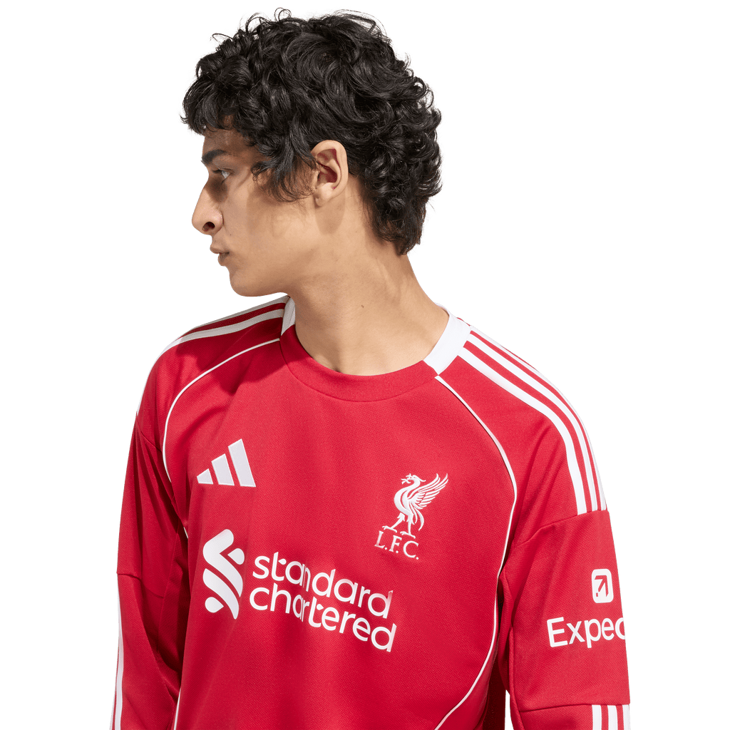 Liverpool FC 25/26 Long Sleeve Home Jersey (JV6456)