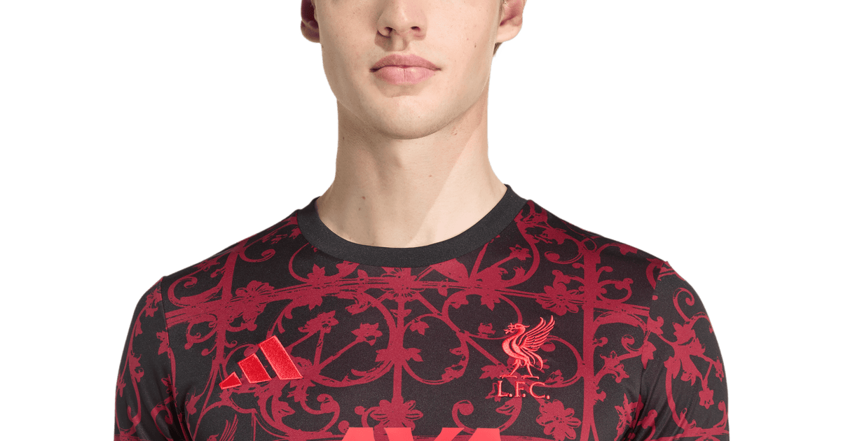 Liverpool FC 25/26 Pre-Match Jersey (JV9013) | Ultra Football