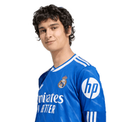 Real Madrid 25/26 Long Sleeve Third Jersey (JW4054) Apparel Adidas