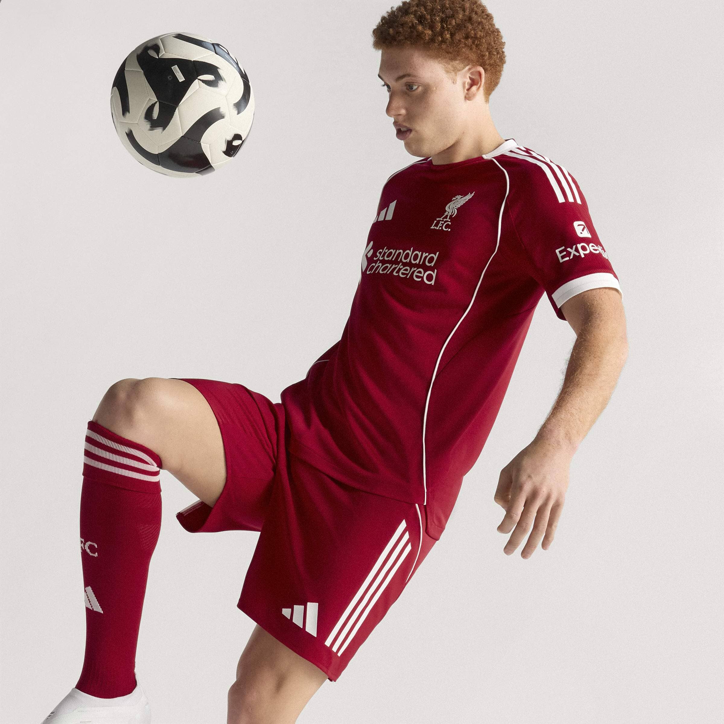 Liverpool FC 25/26 Home Authentic Jersey (JY4237) Apparel Adidas