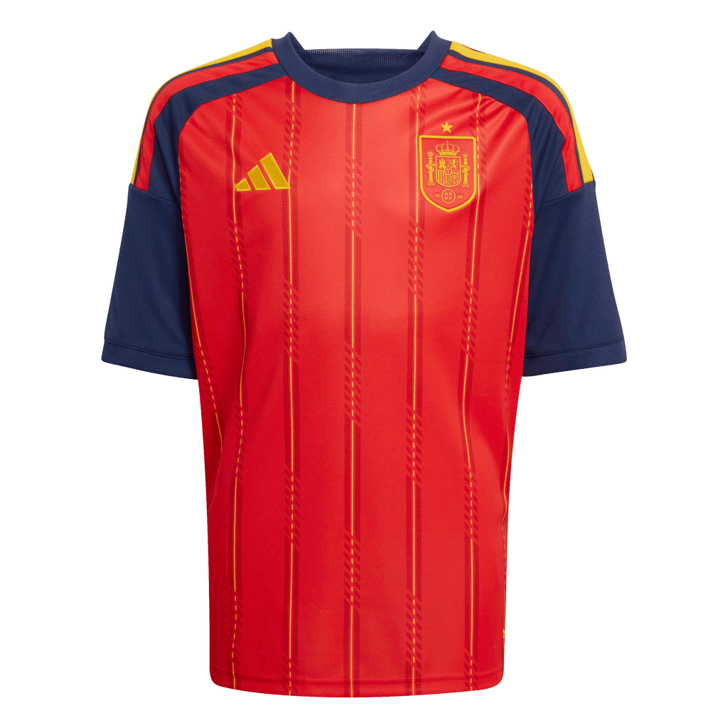 Spain 2026 Home Youth Jersey (JZ5757)