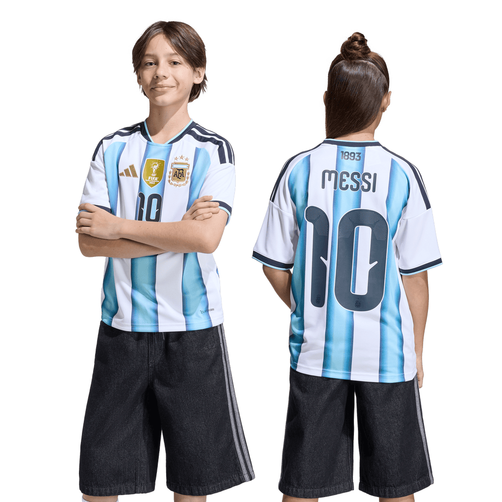 Argentina 2026 Home Youth Jersey #Messi10 (KA8115)