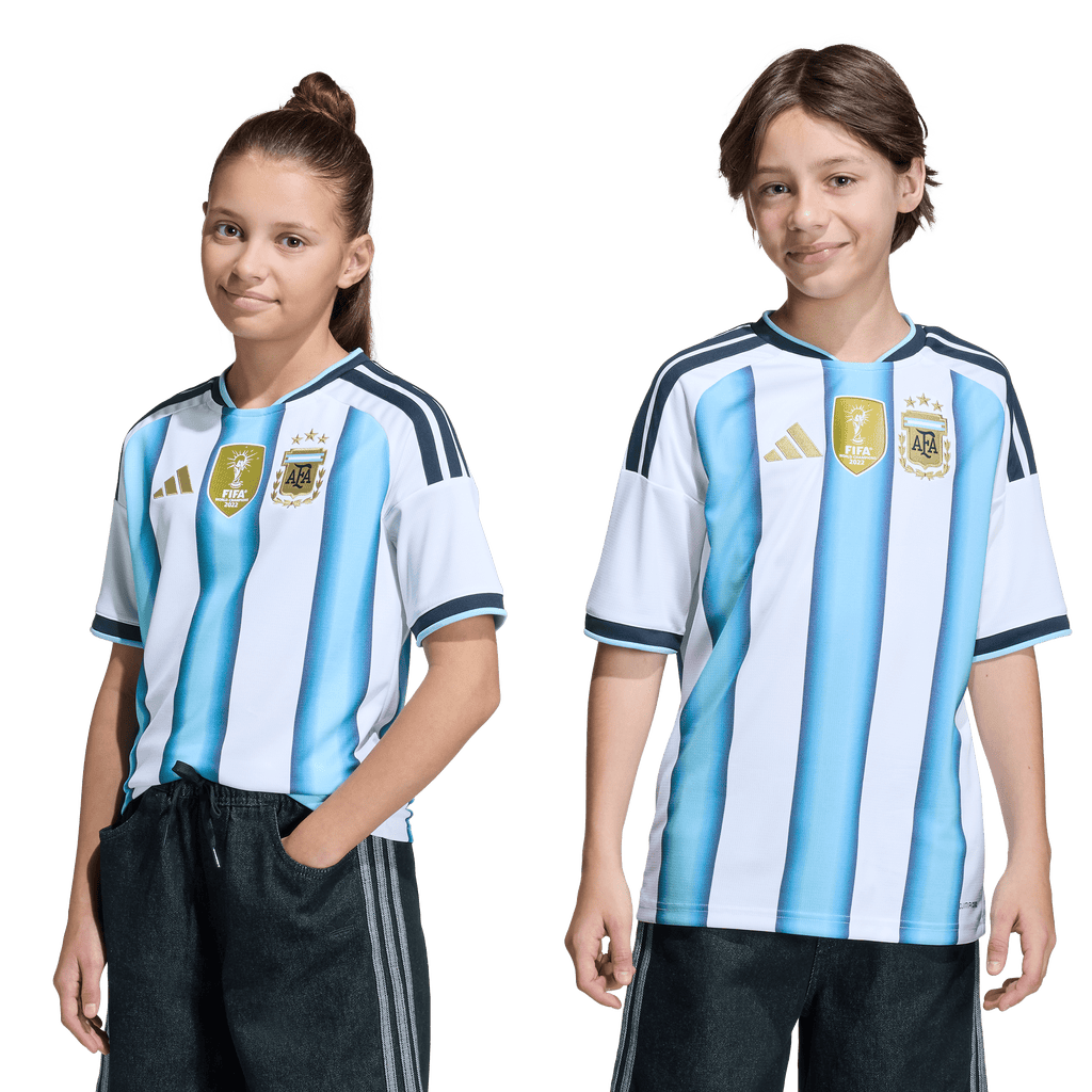 Argentina 2026 Home Youth Jersey (KA8119)