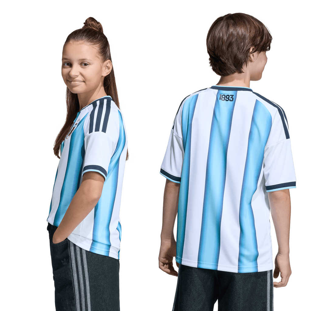 Argentina 2026 Home Youth Jersey (KA8119)