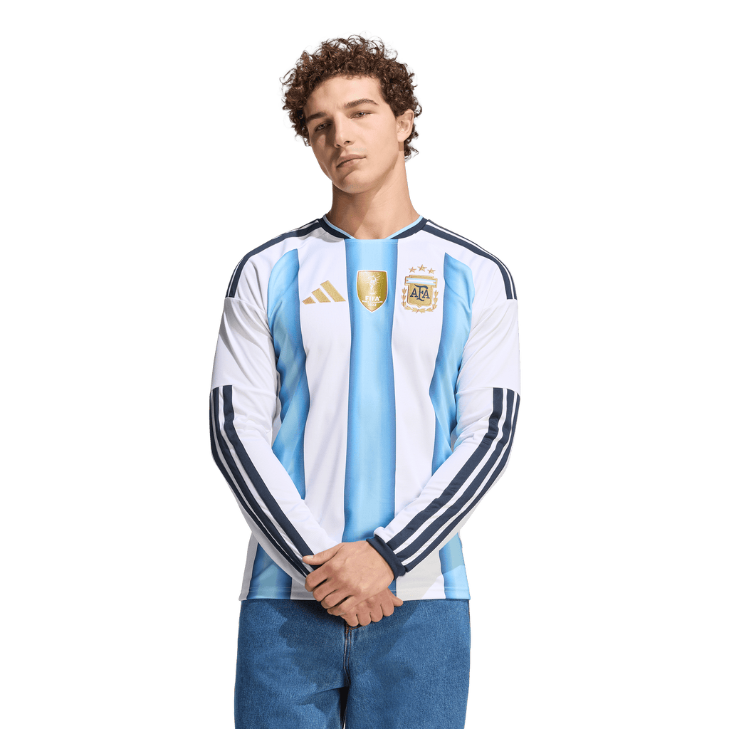 Argentina 2026 Home Long Sleeve Jersey (KA8126)
