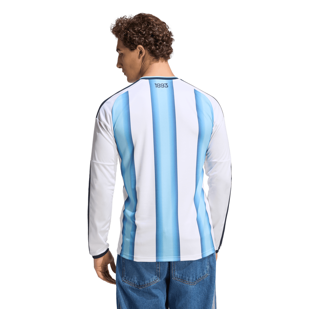 Argentina 2026 Home Long Sleeve Jersey (KA8126)
