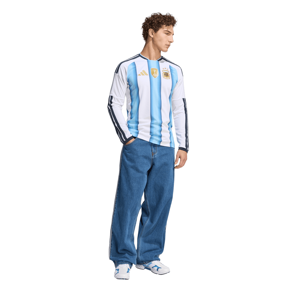 Argentina 2026 Home Long Sleeve Jersey (KA8126)