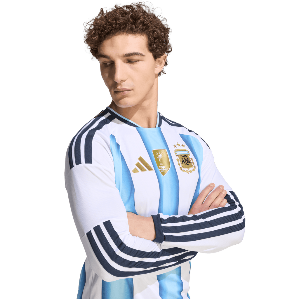 Argentina 2026 Home Long Sleeve Jersey (KA8126)