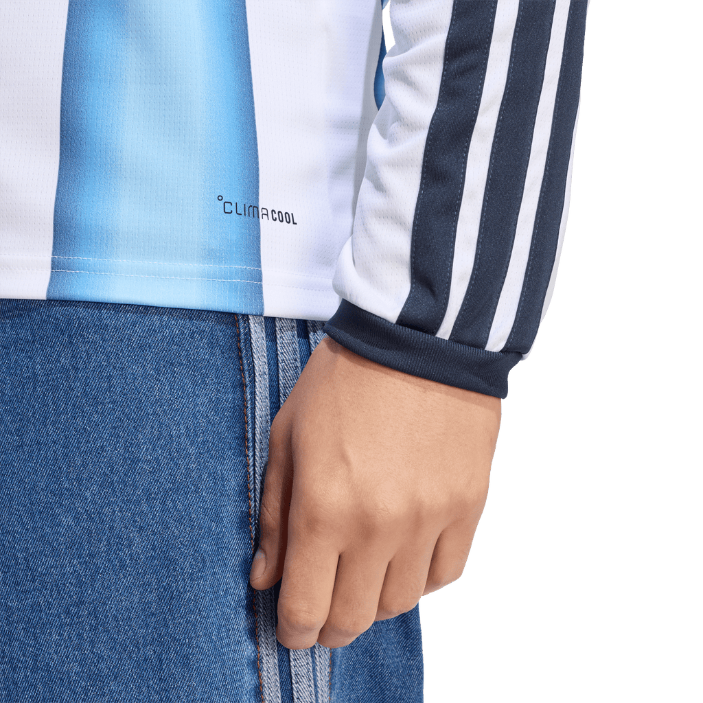 Argentina 2026 Home Long Sleeve Jersey (KA8126)