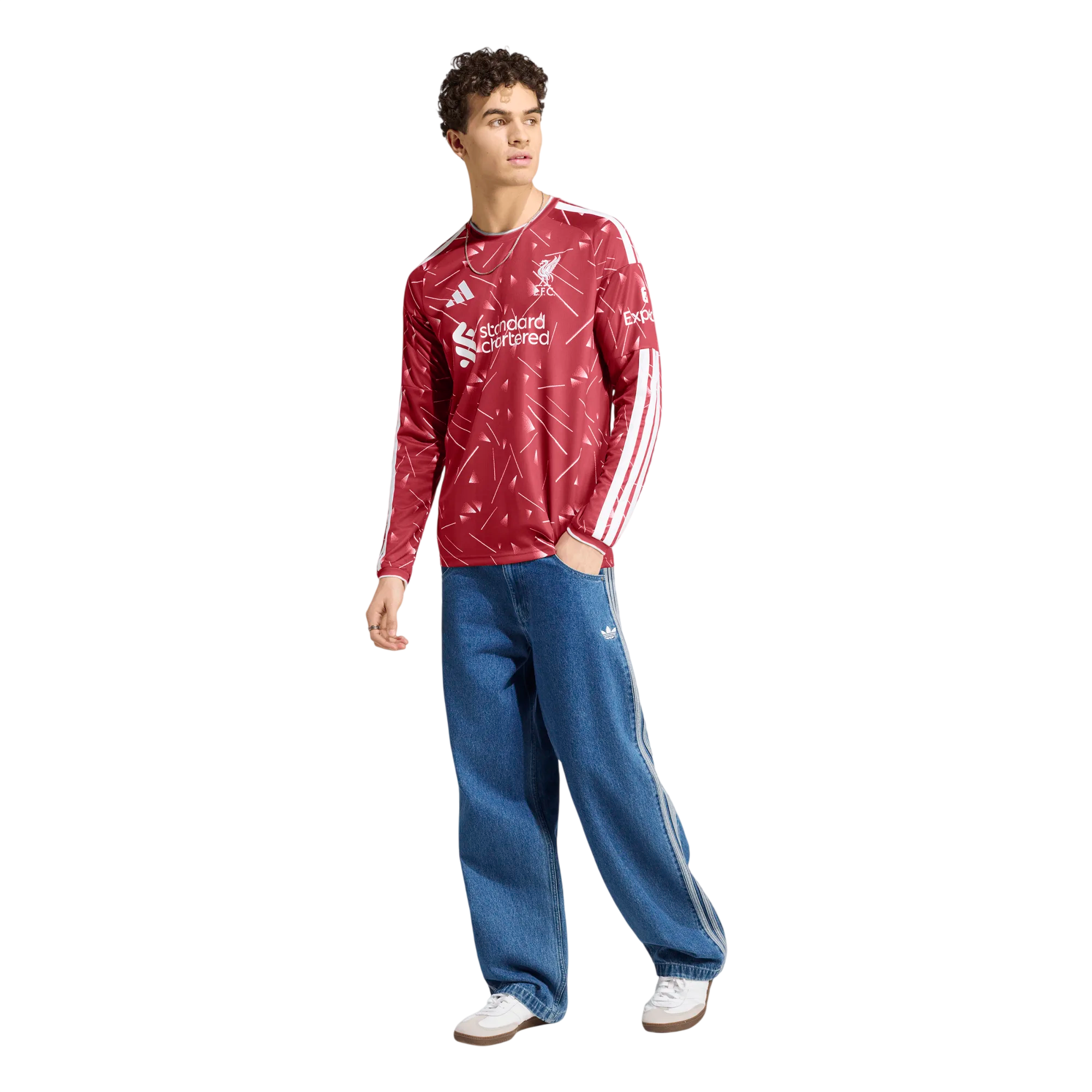 Liverpool FC 26/27 Long Sleeve Home Jersey (KB8268) | Ultra Football