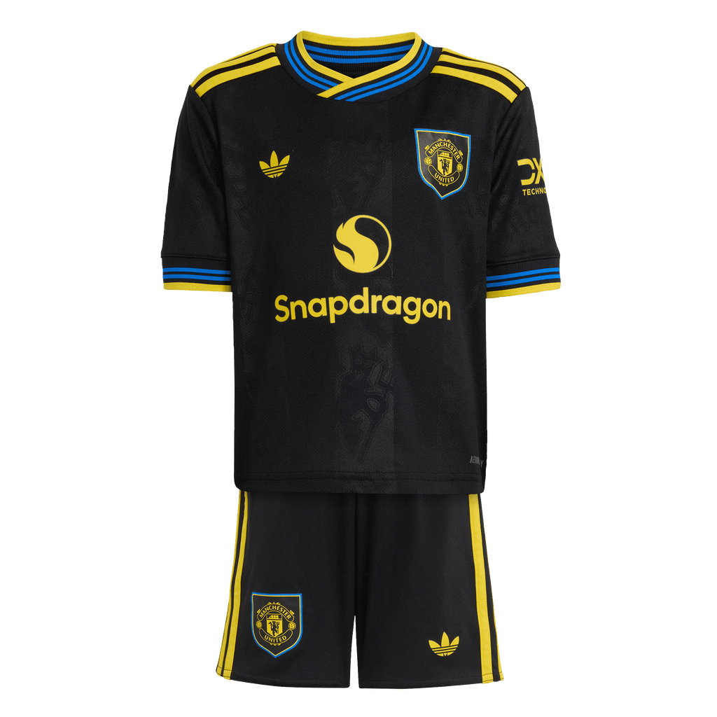 Manchester United 25/26 Third Mini Kit (KD4229)