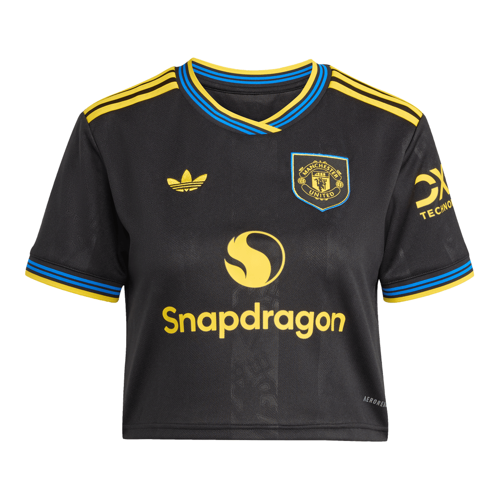 Manchester United 25/26 Cropped Third Women's Jersey (KD4232)