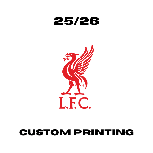 Liverpool 25/26 - Custom Printing Customisation Ultra Football
