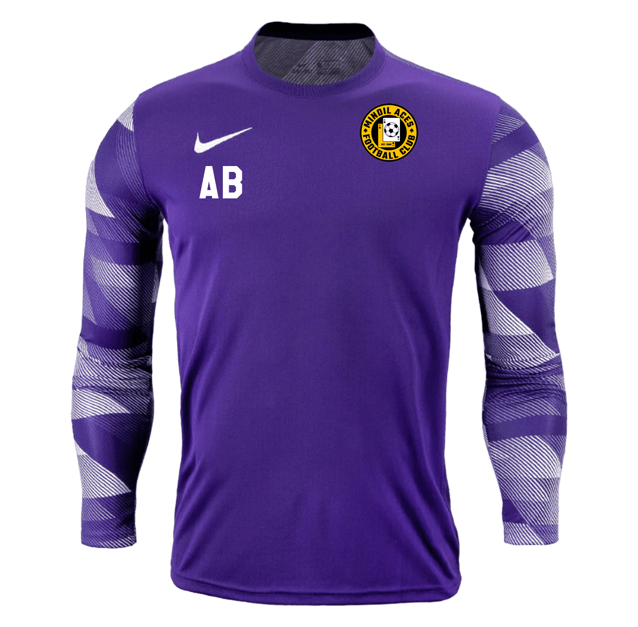 MINDIL ACES FC Men's Park 4 Goalkeeper Jersey (CJ6066-547) MINDIL ACES FC Nike Club Zone