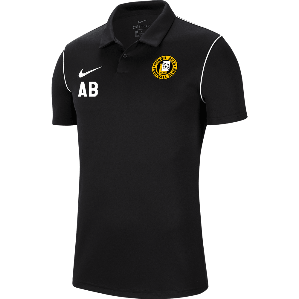 MINDIL ACES FC Men's Park 20 Polo (BV6879-010) MINDIL ACES FC Nike Club Zone