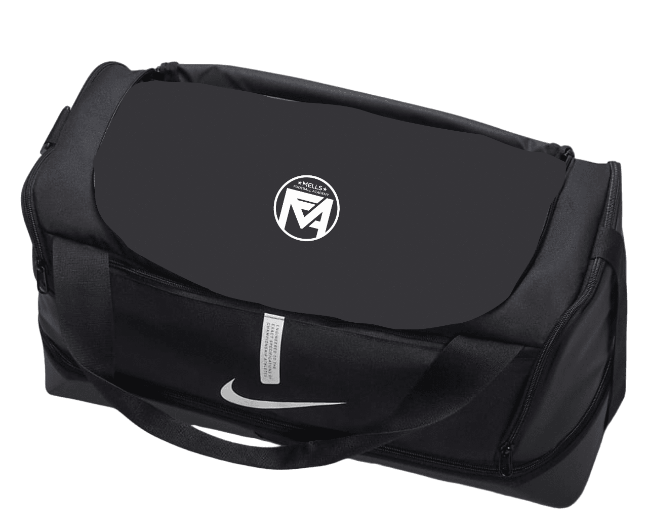 MELLS FOOTBALL ACADEMY Academy Team Duffle Bag (CU8090-010) MELLS FOOTBALL ACADEMY Nike Club Zone