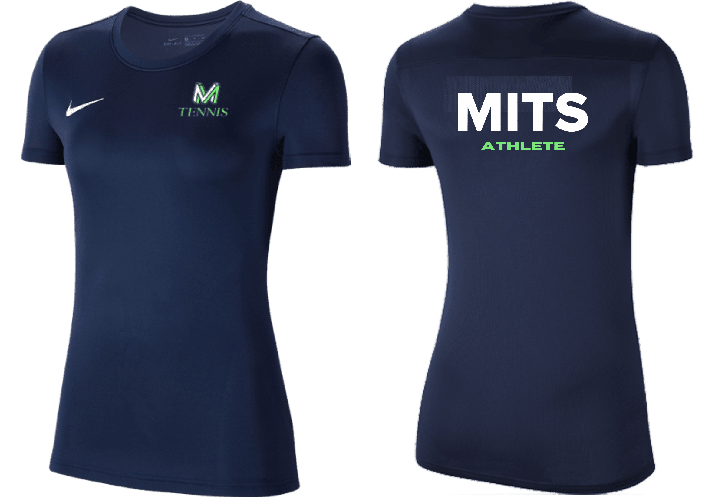 MITS TENNIS Women's Park 7 Jersey (BV6728-410) MITS Nike Club Zone