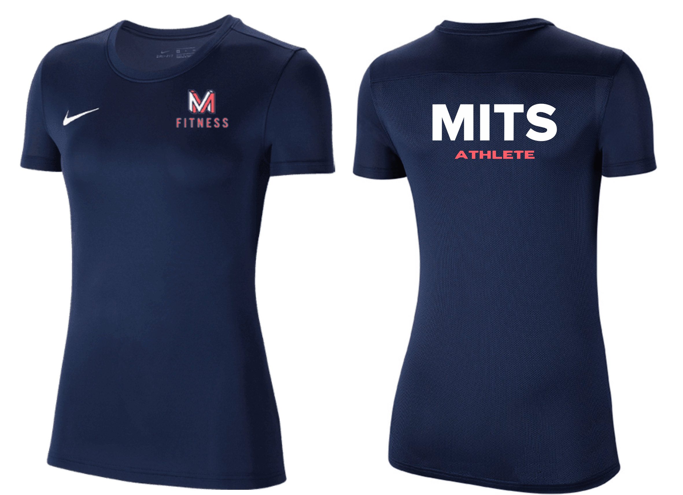 MITS FITNESS Women's Park 7 Jersey (BV6728-410) MITS Nike Club Zone
